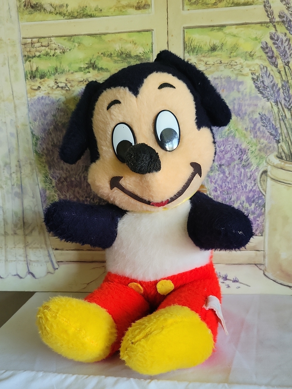 Vintage 1960s Disney Mickey Mouse Plush California Stuffed Toys Retro